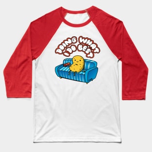 Couch Potato Baseball T-Shirt